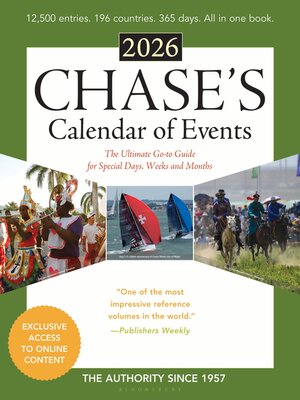 cover image of Chase's Calendar of Events 2026